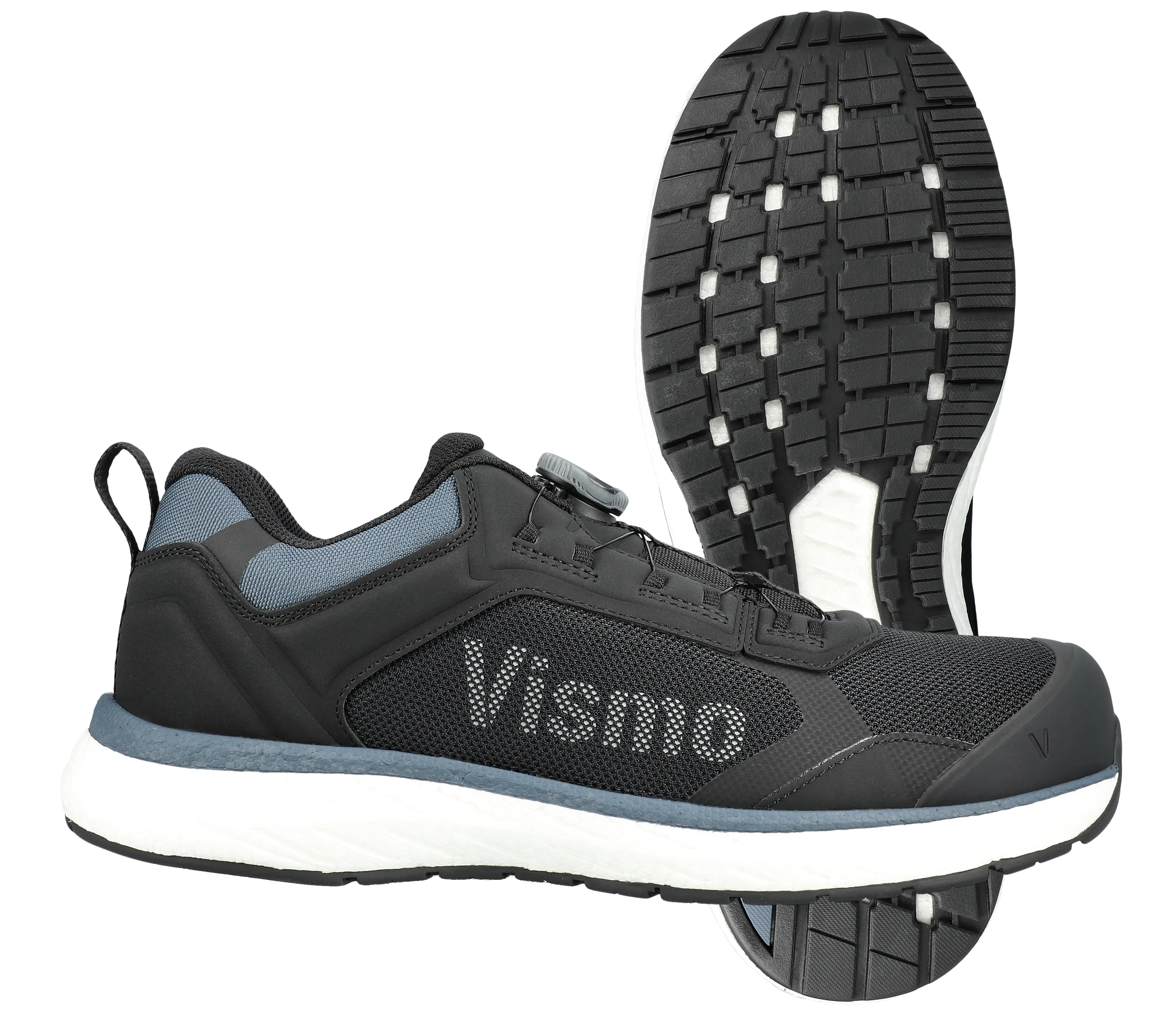 Vismo sikkerhetssko m/hurtiglukking tekstil S1 SR EK30B-10-38