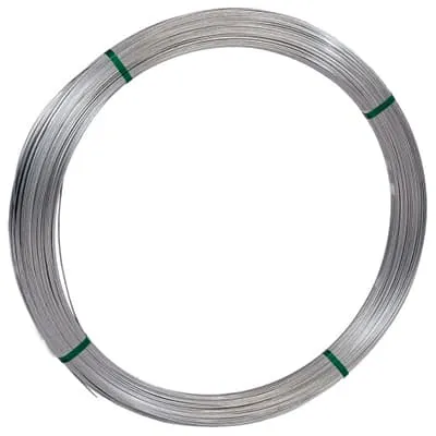 Gjerdestråd ALU/Sink 260 GR. Ø2,5 mm i rull à 25 kg