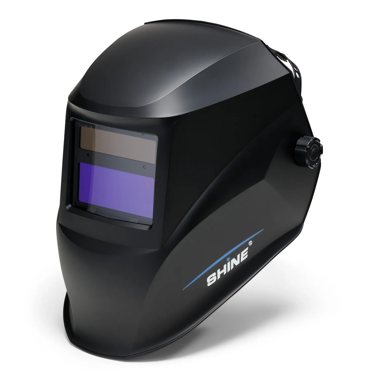 SHINE 5000 sveisehjelm med True Colour ADF, DIN 9-13 og slipfunksjon