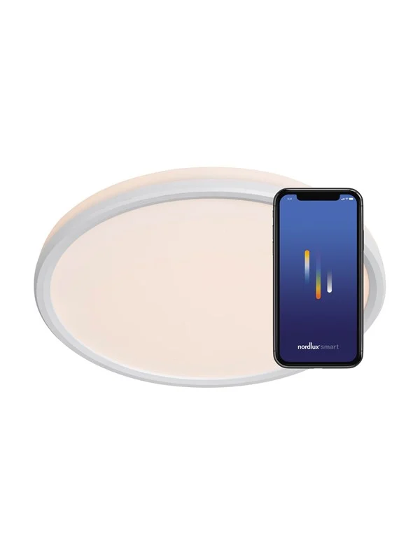 Nordlux Liva Smart Color Taklampe Hvit