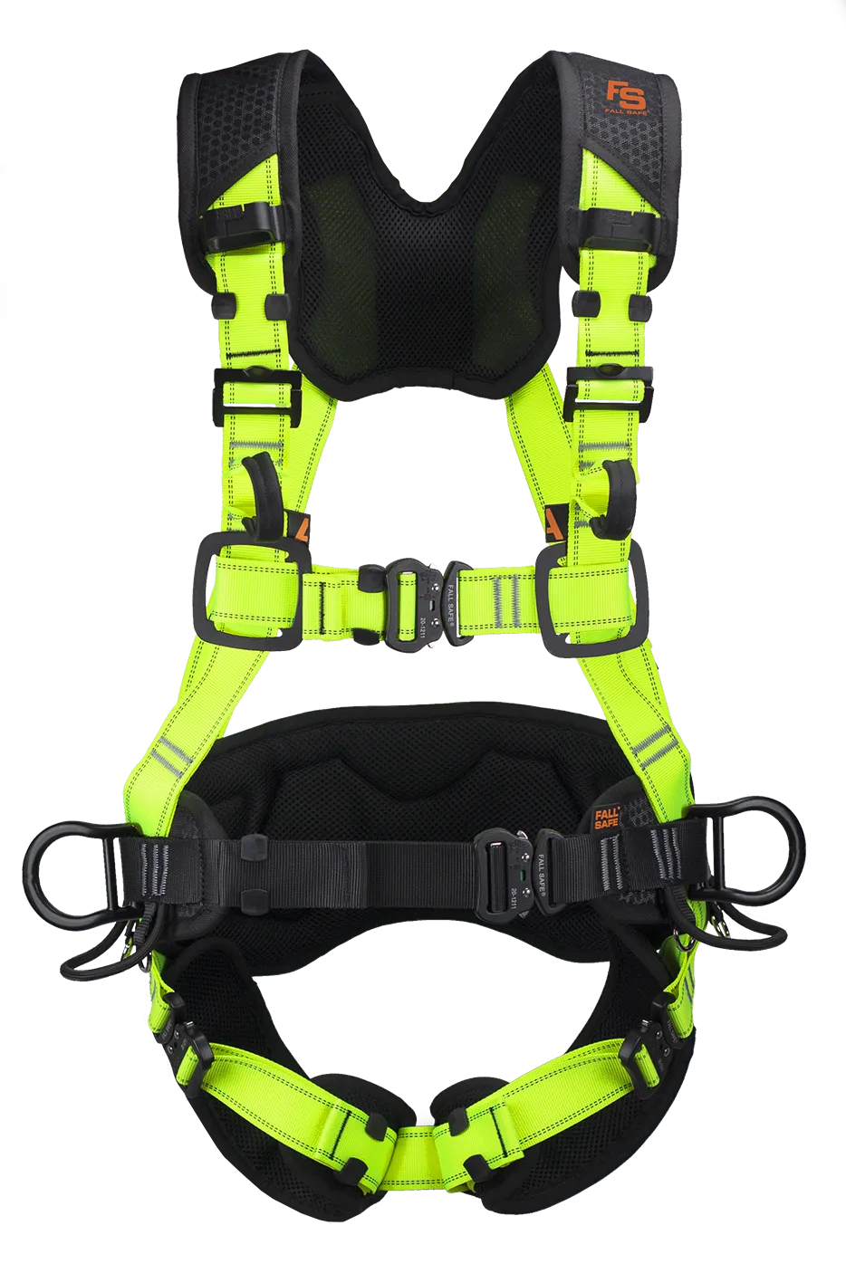 H-sele FS Harness Ultra FS222 L/XL, D-ring side+rygg/loops foran