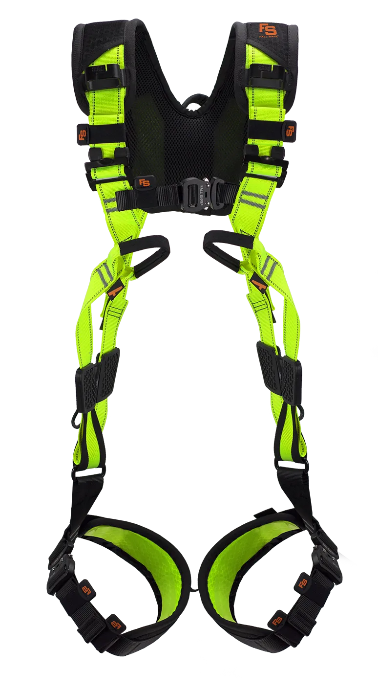 H-sele FS Harness Lite 242 S/M, D-ring bak, løkker foran