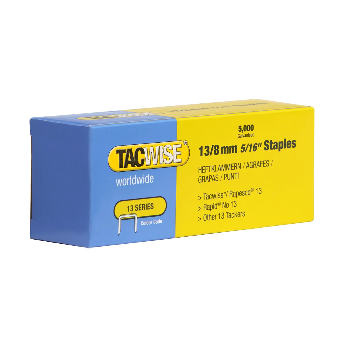 TACWISE klammer 13/8mm 5000 stk