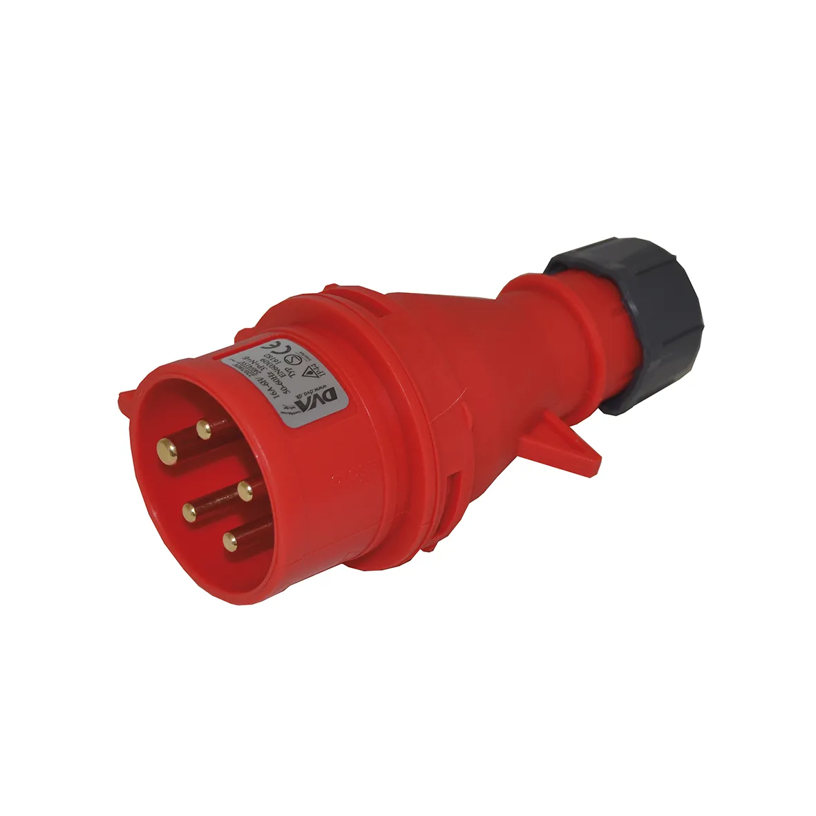 BLUE ELECTRIC stikprop m/fasevender CEE 400V/16A