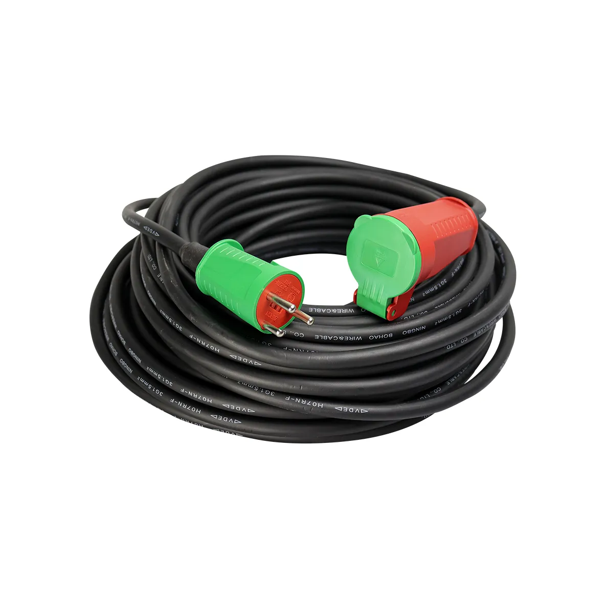 BLUE ELECTRIC Kabelsæt 25m neopren m/jord 3x1,5mm2 16A 240V