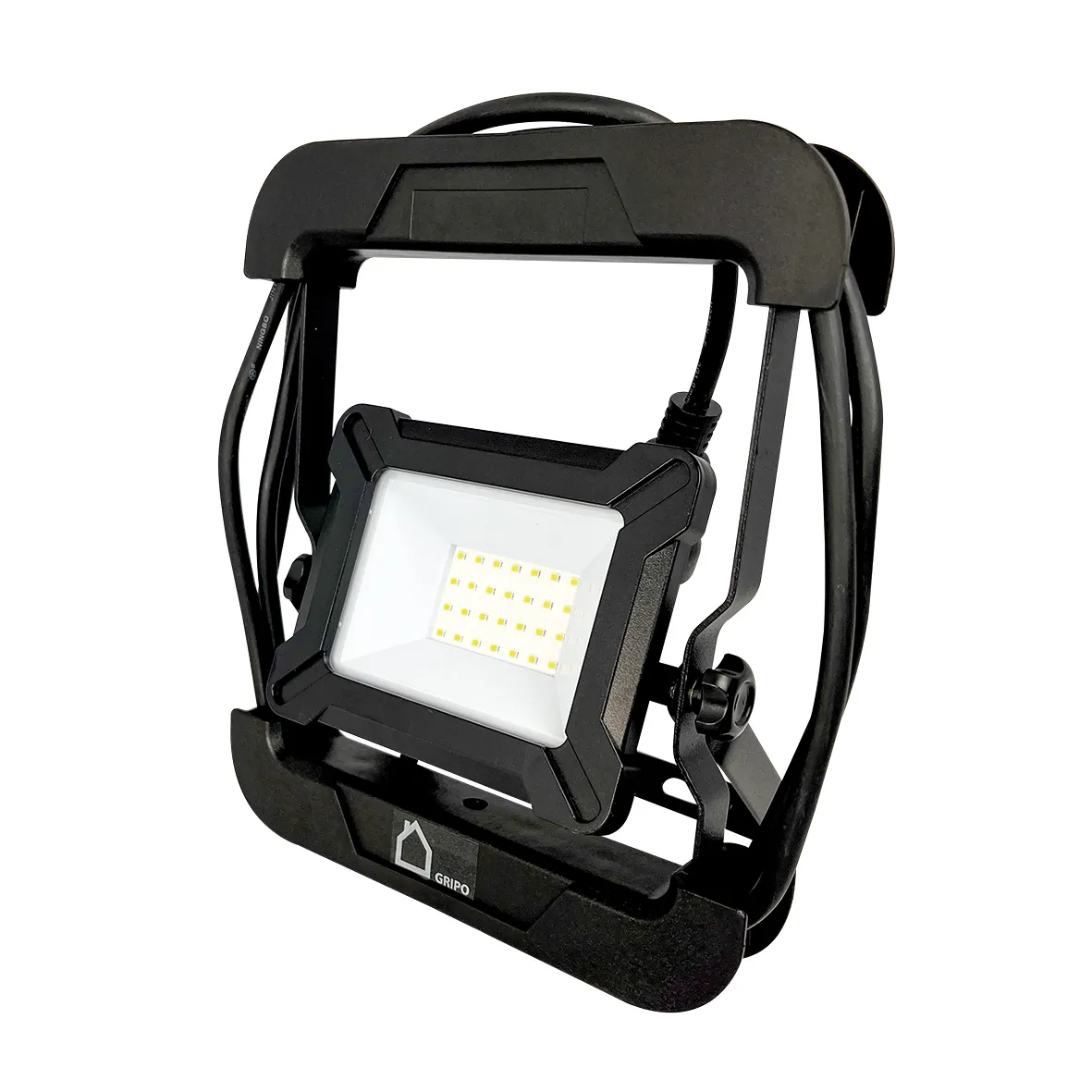 GRIPO arbejdslampe LED foldbar 20W schuko - udg