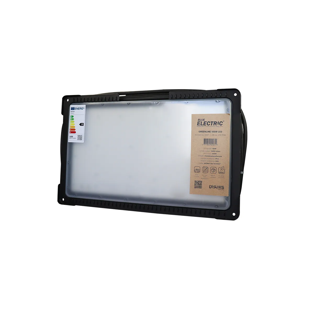 BLUE ELECTRIC GreenLine arbejdslampe 105W