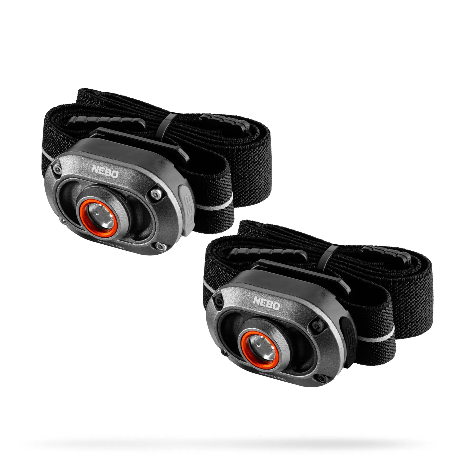 NEBO Mycro Pandelampe genopladelig 250 lumen 2-pack