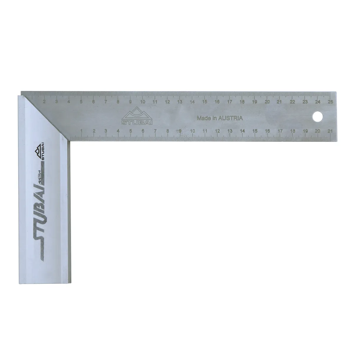 STUBAI vinkel (bænkvinkel) aluminium 250 mm