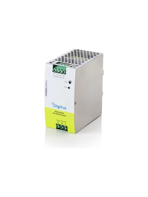 DIGITUS Industrial - power supply - 48 V metal case - 240 watt Strømforsyning (PSU) - 240 Watt - ATX - 80 Plus