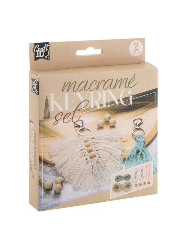 Creative Craft Group Macrame Keychains 2 pcs.