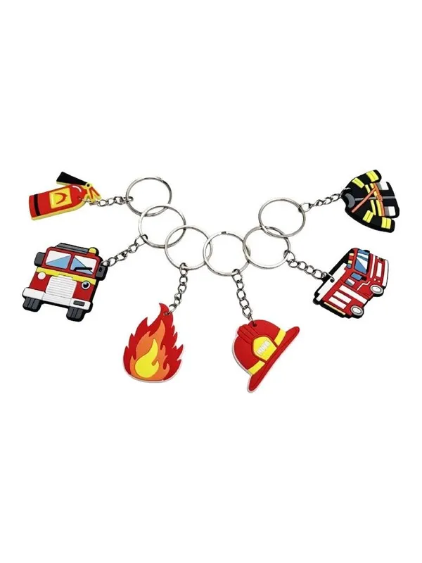 Duckiez Firefighter Keychain