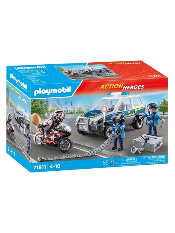 Playmobil Action - Action Heroes Police Operation - 71811
