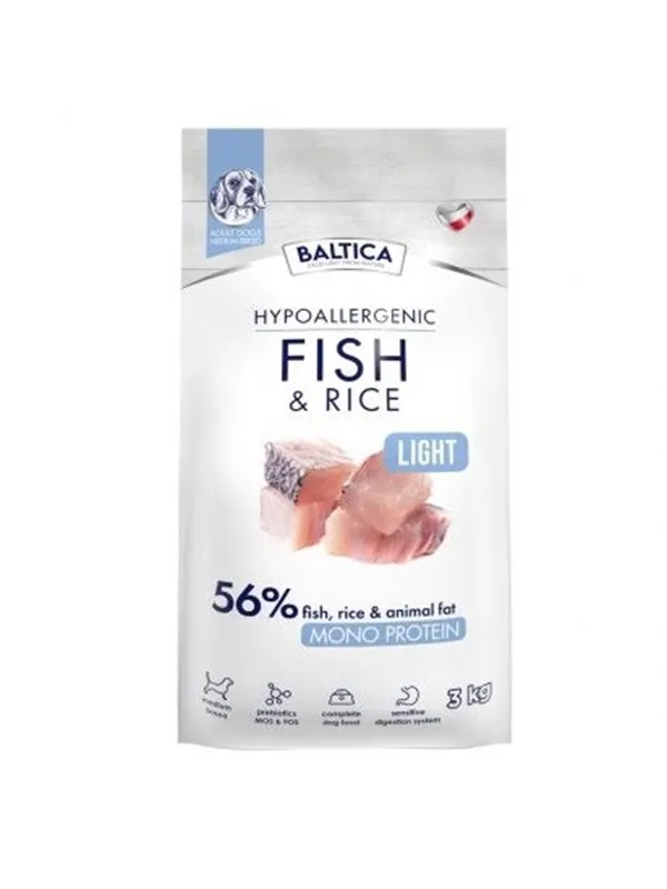 BALTICA NUTRACEUTIC Hypoallergenic Fish & Rice Lig