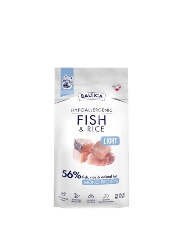 BALTICA NUTRACEUTIC Hypoallergenic Fish & Rice Lig