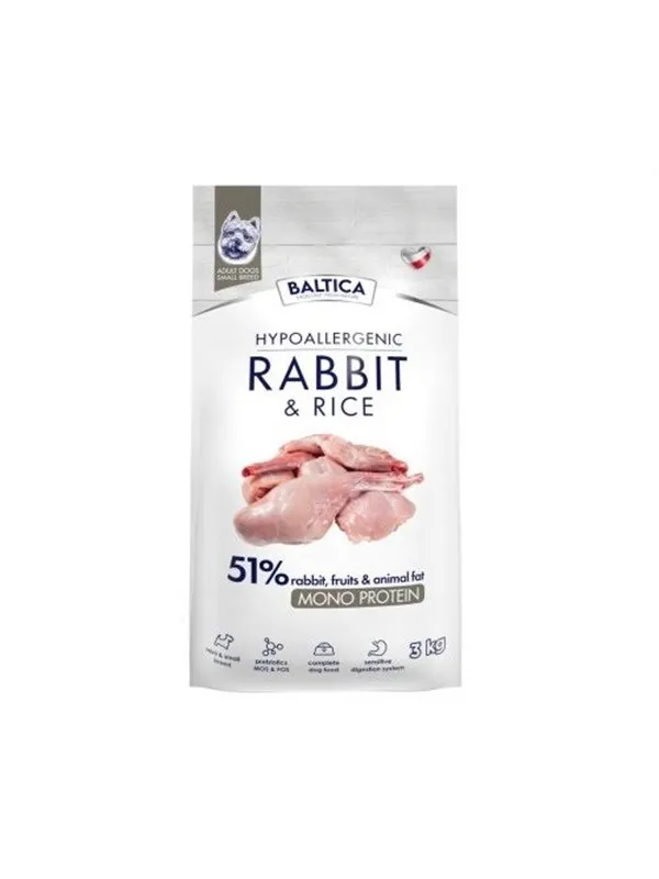 BALTICA NUTRACEUTIC Hypoallergenic Rabbit & Rice X