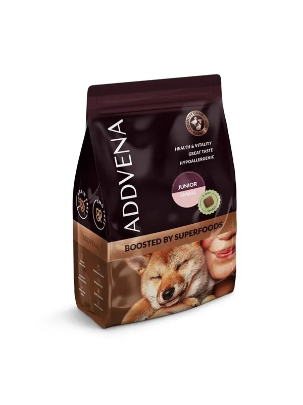 ADDVENA BOOSTED BY SUPERFOODS dla szczeniat malych