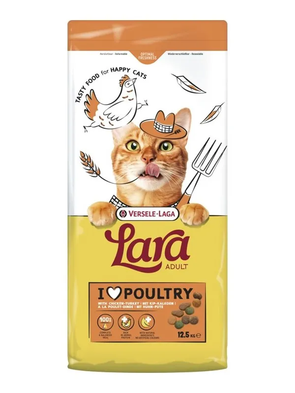 VERSELE-LAGA VL-Lara Adult Turkey & Chicken karma dla kotów do