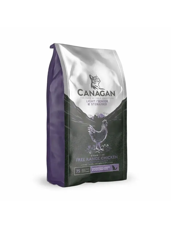 Canagan sucha karma dla kota Light/Senior 4kg