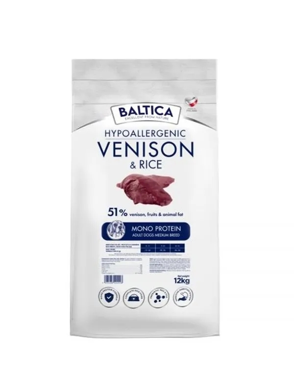 BALTICA NUTRACEUTIC Hypoallergenic Venison & rice