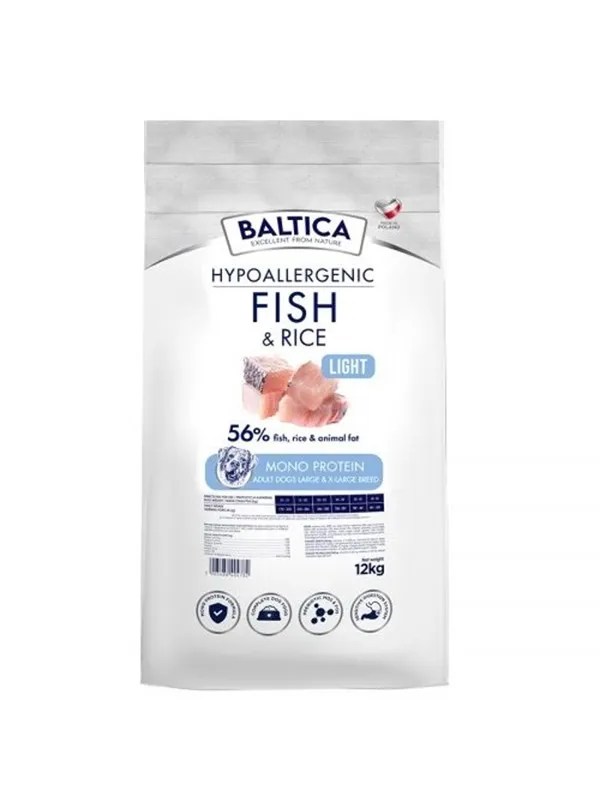 BALTICA NUTRACEUTIC Hypoallergenic Fish & Rice Lig