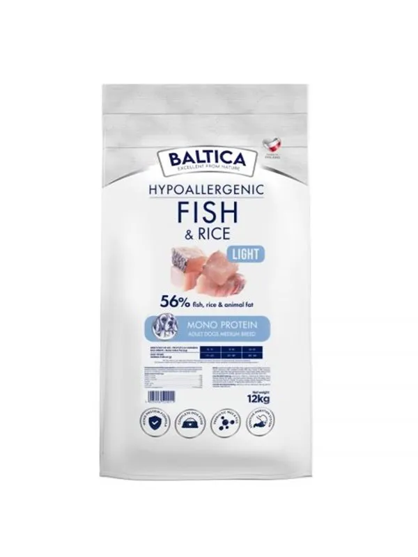 BALTICA NUTRACEUTIC Hypoallergenic Fish & Rice Lig