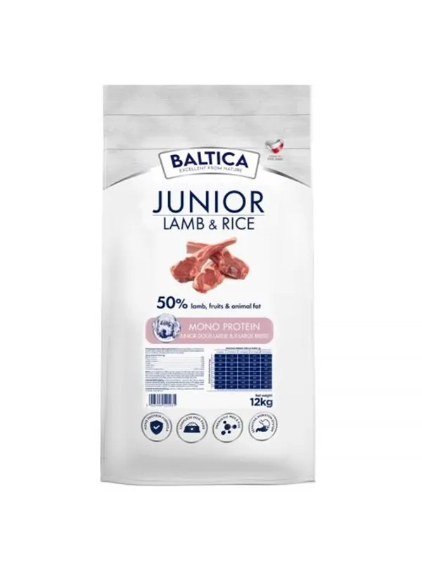 BALTICA NUTRACEUTIC Hypoallergenic Junior Lamb & R