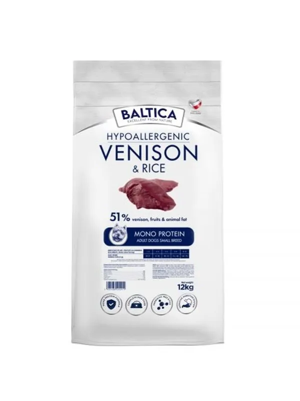 BALTICA NUTRACEUTIC Hypoallergenic Venison & rice