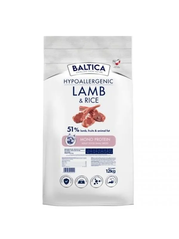 BALTICA NUTRACEUTIC Hypoallergenic Lamb & Rice XS