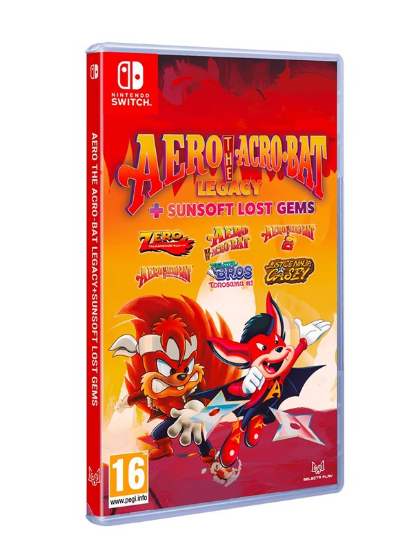 Aero the Acro-Bat Legacy + Sunsoft Lost Gems - Nintendo Switch - Action/Adventure