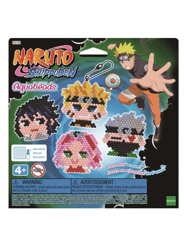 Aquabeads Naruto Keychain Craft Set