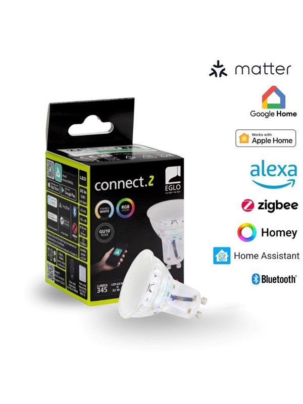 EGLO GU10 LED-Z MATTER RGB/CCT 4.9W 345lm
