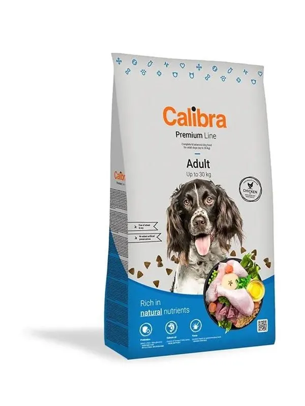 Calibra Premium Line Adult Chicken - dry dog food - 12kg
