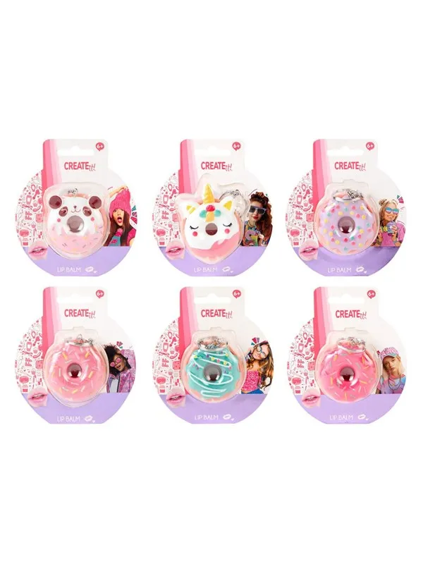 Canenco Create it! Donut Lip Balm Keychain