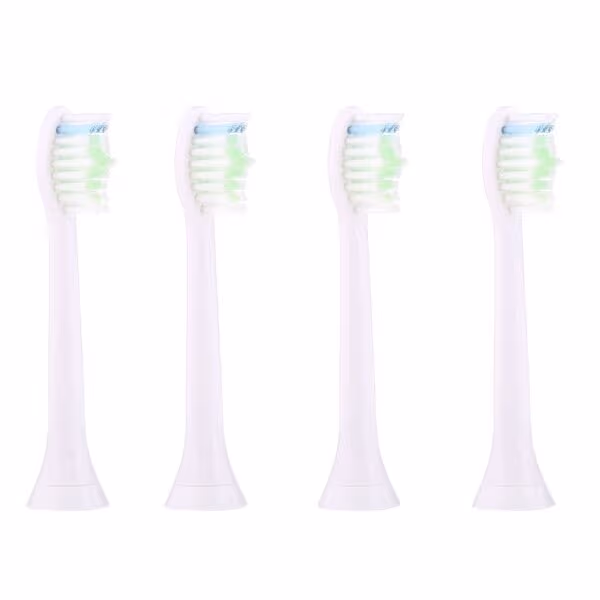 Tannbørstehode Philips Sonicare HX6064 kompatibel - 4-pakning