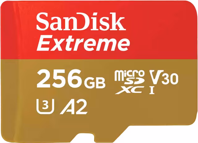 SanDisk Extreme PLUS microSDXC-kort (256GB)