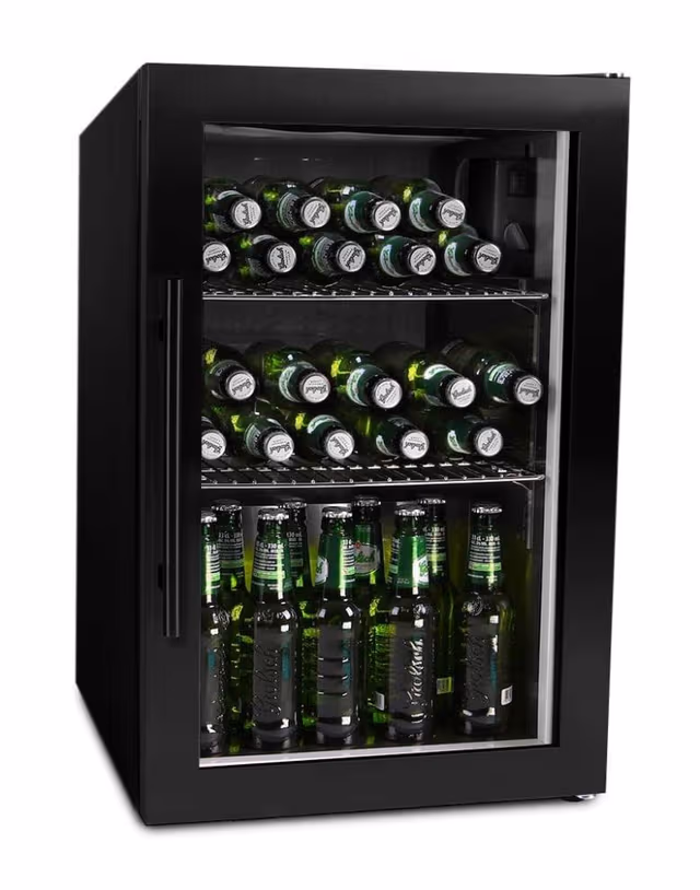 Frittstående ølskap / drikkekjøler - Arctic Collection 63 liter Svart