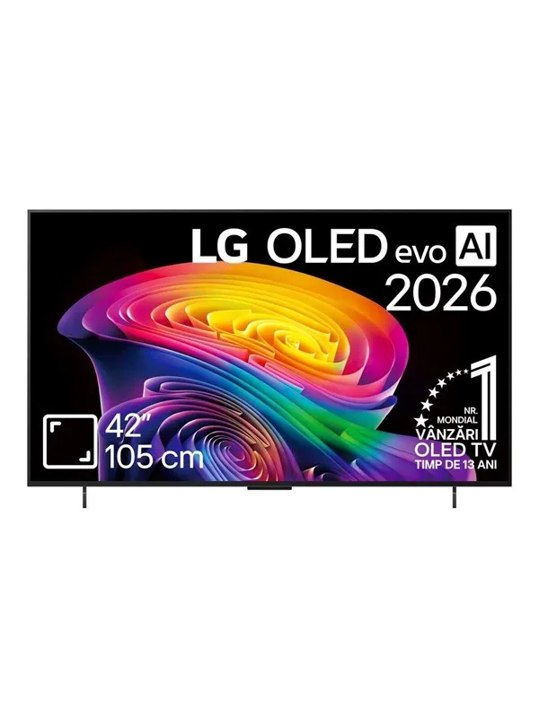 LG 42" Flatskjerm-TV OLED 4K OLED42C61LA C6 Series - 42" OLED TV - OLED evo AI - 4K
