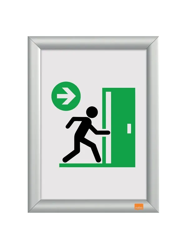 Nobo Impression Pro brannsikker A4 plakatramme