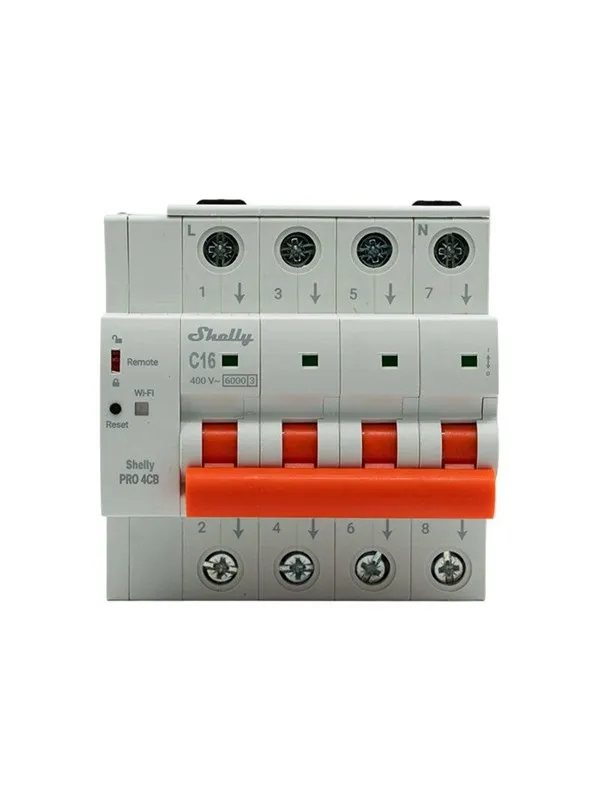 Shelly Pro 4CB Strømforsyning (PSU) - ATX - 80 Plus