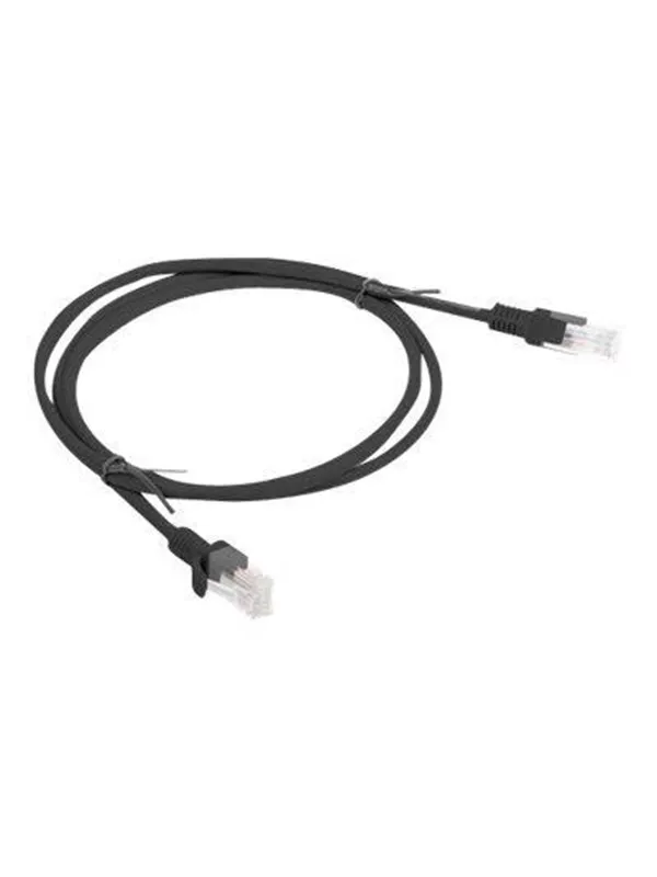 Lanberg patch cable - 1 m - black RAL 9004 - Svart