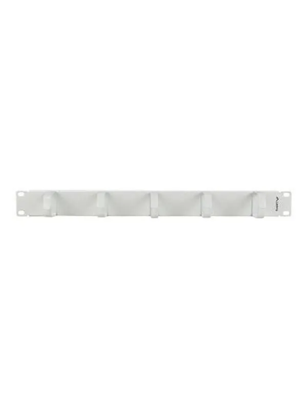 Lanberg - rack cable management panel - 1U