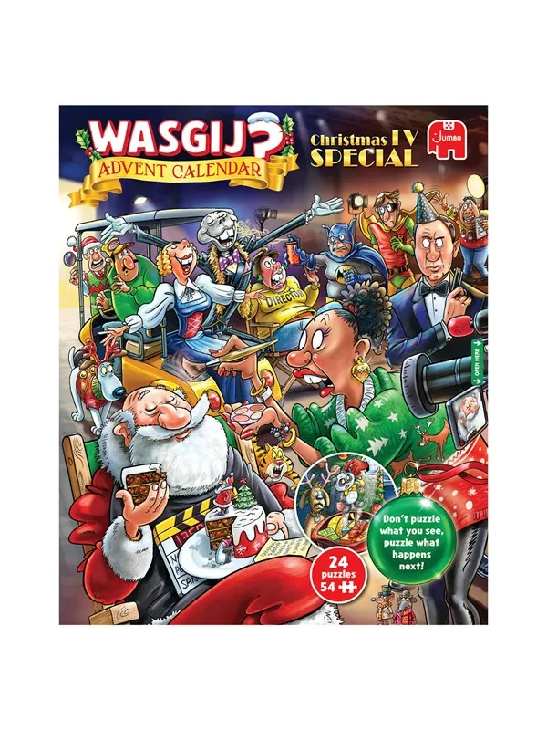 Wasgij Christmas Advent Calendar -Christmas TV Special