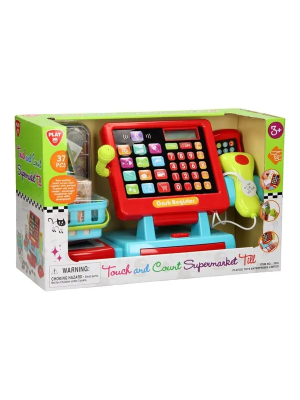 PLAY Toy Cash Register 37pcs.