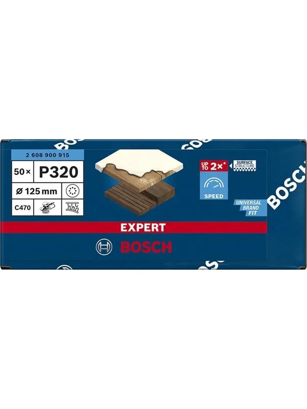 Bosch Expert C470 sanding discs P320 50pcs