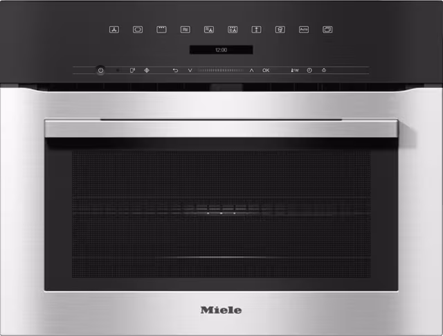 Miele Kompaktovn med mikro H 7140 BM (rustfritt)