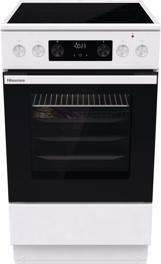 Hisense Keramisk komfyr H2CC8547WB (50cm)