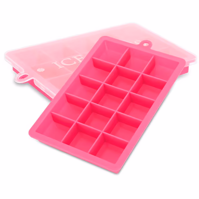 2x Isbitformer Isbitboks Sett Isbiter (Rosa)