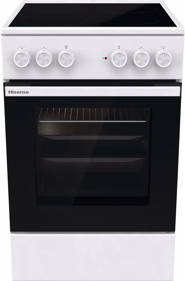 Hisense Keramisk komfyr HCC8515WG (50cm)