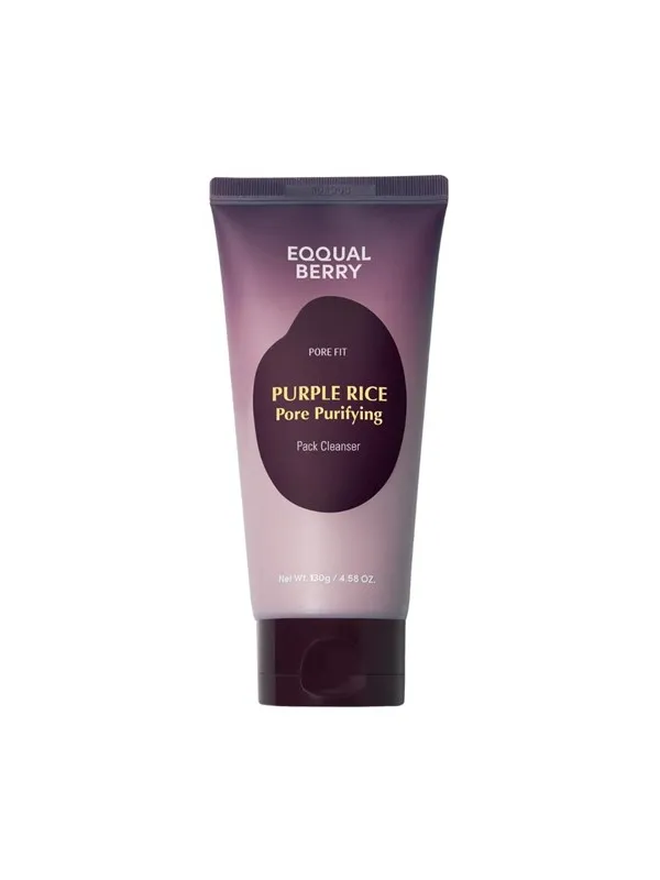Eqqualberry Purple Rice Pore Purifying Pack Cleanser 130 g
